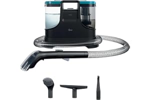 Hoover Nettoyeur Détacheur Shampouineuse Compact HS5 Cold, lave Tapis, Moquette, Canapé, Tissus, Sièges Voiture, Puissant 400W,Accessoire spécial Vitres, Double Réservoir, Idéal Animaux HS5Z00