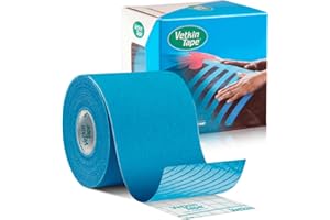 VETKIN VetkinTape® Kinesiologie Tape für Tiere - (6cm*5m) | 1 Rolle Kinesiotape für Pferde und Hunde | Latexfrei und TÜV-zertifiziertes Kinesiotapes | 25%+ stärkere Acryl-Klebeschicht (Blau)