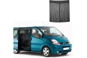 tivekeo Zanzariera Auto Sostituzione per Renault Trafic 2001-2024/Vivaro/Talento/NV300, Zanzariera Porta Laterale dell'auto, Rete per Insetti Magnetica a Strato Singolo per Campeggio