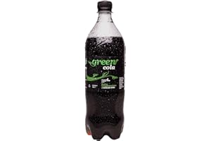 ‎BUXTRADE Green Cola - inkl.Pfand | 1L | natürliches Koffein | Grüne Kaffeebohne | ohne Zucker | Buxtrade | 24 Flaschen