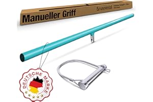 BRUNNENTAL ® Handgriff für Erdbohrer 70cm, Erdbohrer Hand extra Langer Griff für Brunnenbohrung und Brunnenbau
