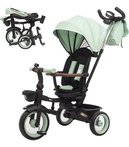 Triciclo Gemellare Chipolino Hip Hop - Per Due Bambini Con Sedili Girevoli Fino A 40kg - Foto 6