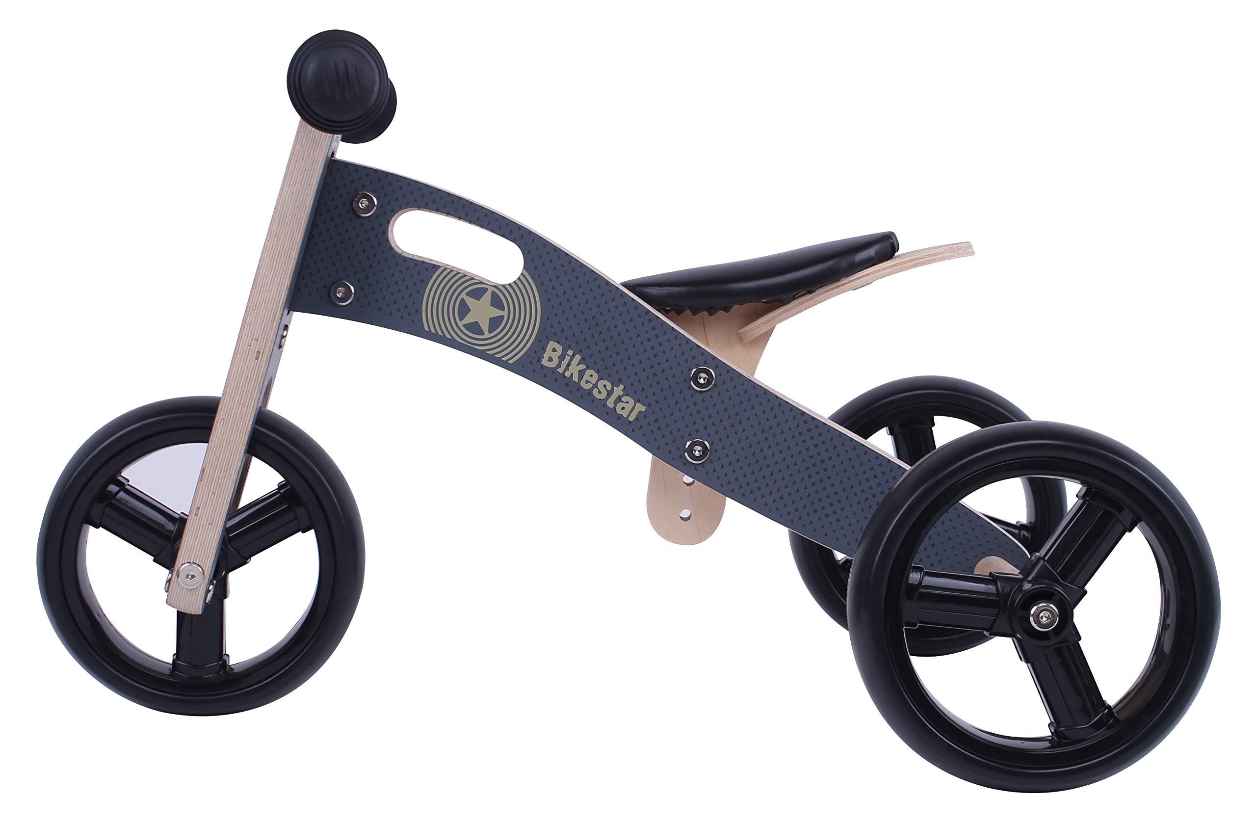 BIKESTAR-Vlo-Draisienne-Enfants-et-Tricycle-en-Bois-pour-Garcons-et-Filles-de-18-Mois--Vlo-sans-pdales-Mini-Combinaison-2-et-3-Roues-volutive-7-Pouces-