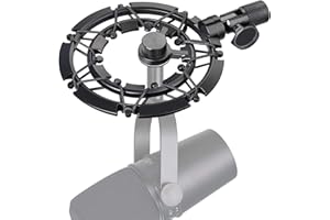 MV7 Shock Mount antywibracyjny hałas pasujący stojak na ramię mikrofonowy, odpowiedni do Shure MV7 Mic firmy YOUSHARES