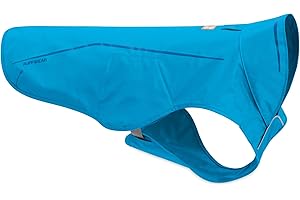RUFFWEAR Waterproof Rain Coat for Dogs, Miniature Breeds, Size: XX-Small, Blue Dusk, Sun Shower