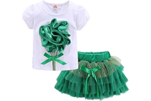 Mud Kingdom Little Girls Outfits Tutu Cute Summer