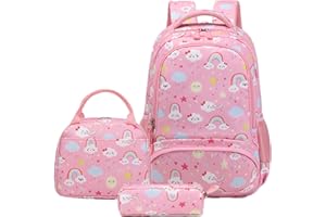 Jumpopack Cartable Fille Primaire Sac à Dos Enfant Sac à Dos Fille Cartable Scolaire Fille Sacs Scolaires, Cartables et Trousses