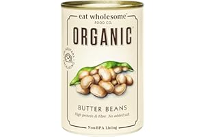 EAT WHOLESOME FOOD CO. Eat Wholesome Bio-Butterbohnen, 400 g (12er-Pack)