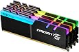 G.Skill Trident Z RGB 32 Go (4x8 Go) DDR4 3200 MHz - Mémoire Gaming Hautes Performances F4-3200C16Q-32GTZR