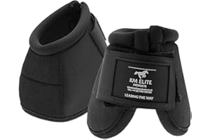 KM ELITE PRODUCTS LTD LEADING THE WAY KM Elite Balistic No Turn Over Reach Boots Black