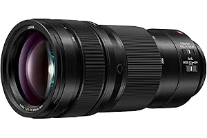 Panasonic Lumix S Pro 70-200mm F2.8 | Objectif Téléphoto Plein Format S-E70200E (Ouverture F2.8 Constant, Zoom 200mm, Bague de débrayage, Double Stab., Tropicalisé) Noir – Compatible Monture L