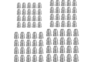 TOPINCN 20pcs Safety Round Handle Wedges Steel Hammer Handle Splitting Wedge Set Hammer Handle Wedge Kit for Axe Claw Hammer Sledge(Diameter 10mm / 0.39in)