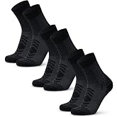 DANISH ENDURANCE Lightweight Merino Wool Hiking Socks, 3 Pack