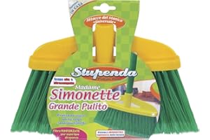 La Briantina Escoba para Interiores, PVC, Multicolor, 21 x 30 x 5 cm