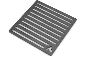 ‎GRILLROST.COM DAS ORIGINAL Grillrost.com Das Original Ofenrost 22x22cm aus massivem Stahl - Kein Guss dadurch Keine Bruchgefahr
