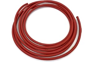 eXODA Cavo batteria 35 mm² Cavo rame da 5m rosso H07V-K35 in un unico pezzo