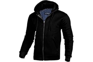 BIKERS GEAR AUSTRALIA PHILLIP ISLAND BG Bikers Gear - Sudadera con capucha para mujer - Chaqueta protectora de motocicleta para mujer forrada con Kevlar y capucha de concha suave blindada extraíble para mujer