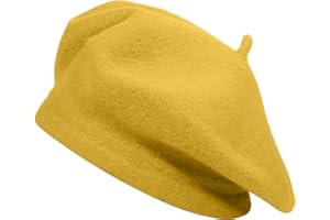 ZLYC Berretto Berretto da Lana Berretto Berretto Classico Solido per Le Donne