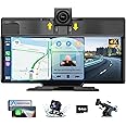 10,26 Zoll Wireless Carplay Display - Tragbares Autoradio Mit 4K Dashcam