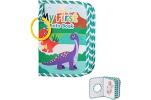 ELIPHONTOWNE Baby Photo Album Soft Book - Soft Baby Photo, First Album, Memory Book from Birth, Interesting Gift for Newborns, Personalized Keepsake for Babies, Capture Precious Memories