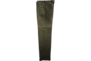 ALVIPERI Pantalone Velluto Duca Visconti di Modrone Elasticizzato 11 Colori Taglie Forti e calibrato dalla tg.46 alla tg.71