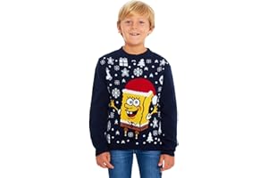 New Camp Ltd Boys Girls Kids Children Unisex Christmas Xmas Knitted Novelty, Retro, Elf, Football Jumper Sweater Christmas Xmas 2019 Exclusively to for Ages 2-14 Years