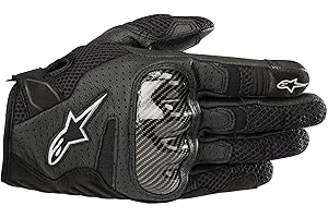 Alpinestars Gants moto Stella Smx-1 Air V2 Gloves Black, Noir, L
