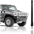 7 Black External Antenna Mast for Hummer H2 2003-2009 - Automotive Antenna Replacement for Cars, Trucks & SUV - FM AM Radio Compatible - Car & Truck Exterior Accessories for Men & Women