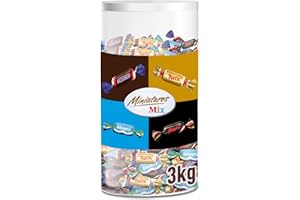 MINIATURES MIX - Grande boîte à partager avec assortiment de minis barres chocolat MARS, TWIX, SNICKERS, BOUNTY - 296 pièces - 3kgs