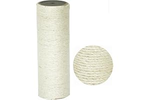 nanook Poteau de Rechange pour Arbre à Chat/Poteau en sisal de Rechange - 11 cm Ø - Longeur 30 cm - Filetage M8
