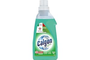 Calgon Igiene+ Gel Anticalcare, Additivo Anticalare per Lavatrici, 1.5l di Anticalcare Disinfettante