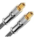 Optisches Audio Kabel 2x 1M - SPDIF RCA Auf 3,5mm Klinke Vergoldet