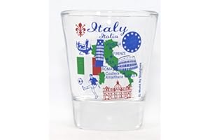 WORLD BY SHOTGLASS Verre à shot de la série UE.