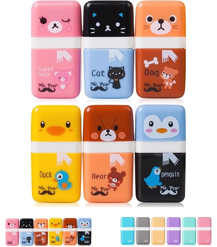 Tinc Donut Bear – Lot De 4 Gommes Ours En Donut – Panda, Koala, Ours Brun, Polaire – Sans Parfum