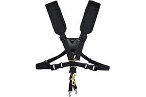 Adorence, Tracolla per sassofono, imbottita, a spalla/torace, per principianti, misura media, per sax baritono, tenore, alto