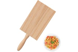 ARTGHJL Tabla de Pasta para Gnocchi, Tablero de Pasta de ñoquis, Tabla de ñoquis Raspador, Molde Hacer ñoquis, para Hacer Fácilmente Pasta Casera Auténtica