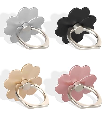 JEYORZY Bague Téléphone Portable Chat - Lot De 4 Pièces Ultra