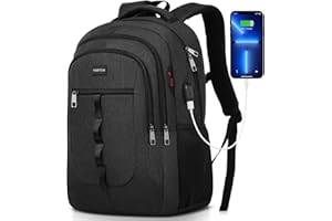 YAMTION Sac a Dos Scolaires,Cartables D'école Sac a Dos College Université Lycée pour Homme Ado Garcon