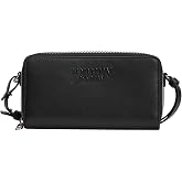 Tommy Hilfiger TJW MUST PURSE WALLET LARGE ZA Kadın Fermuarlı C&uuml;zdan Black OS