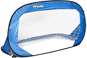 THE MAGIC TOY SHOP Pop Up Football Goal for Kids Portable Indoor and Outdoor 1set (122 x 66 x 66 cm)