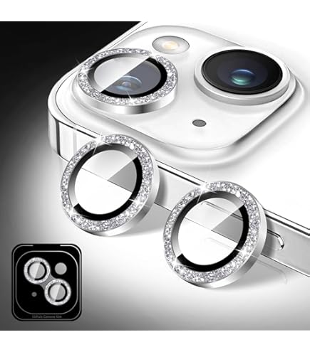 Pellicola Protettiva Fotocamera IPhone 13/13 Mini - Vetro Temperato 9H, Anti-Graffio, Design Nero - Foto 3