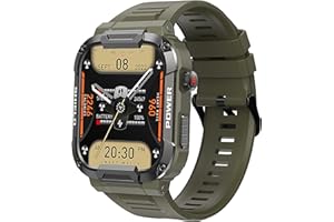FINDTIME Smartwatch Militär Herren Uhr mit Telefonfunktion,Gesundheitsuhr mit Blutdruckmessung Outdoor Sportuhr Tactical Watch Sportuhren Schrittzähler Fitnessuhr Smartwatches IP68 Wasserdicht Armbanduhr Uhren