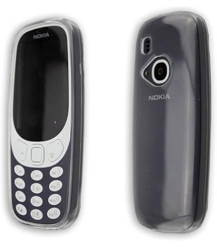 Étui Ceinture En Cuir Pour Nokia 1600 – Avec Fenêtre Transparente Et Clip – Noir – Protection Classique