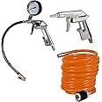Original Einhell Druckluftset 3-tlg. (Kompressor Zubehör, für alle handelsüblichen Kompressoren bis mind. 8 bar, inkl. Ausbla