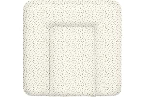 Ceba Baby® weiche Wickelauflage 75x72 cm - Baby Wickelunterlage - Wickeltischauflage für Junge und Mädchen - Wasserdicht, abwaschbar - OEKO-TEX® Standard 100 - Made in EU - Flecken