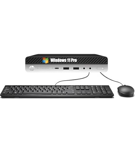 ミニPC HP EliteDesk 800 G2 i7 6700T 4GB/500GB HP EliteDesk 800 G3 Mini PC Core i7-6700 32GB RAM 1TB SSD Built-In
