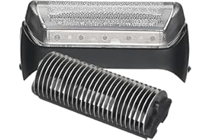 PARAFANO Rasoio Elettrico Uomo Testina di Ricambio per Braun Series 1, Compatibile Con I Rasoi Series 1 e CruZer (10B/20B)