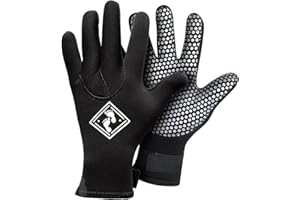 Two Bare Feet 5mm Neoprene Wetsuit Gloves Adults – Premium Thermal Protection for Surfing, Diving, Snorkelling & Watersports