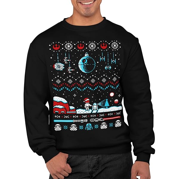 Sweat-shirt à Manches Longues Imprimé Père Noël Pour Toute La Famille