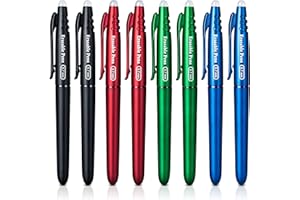 ‎KERIFI KERIFI Radierbarer Kugelschreiber Tintenroller Radierbar, 8 Radierbarer Tintenroller, 0.7mm Kugelschreiber Radierbar, Radierbare Stifte, Radierstift, Kugelschreiber mit Radiergummi